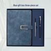 Custom Logo A5 Faux Leather Notebook Gift Set: Business Diary & Meeting Planner