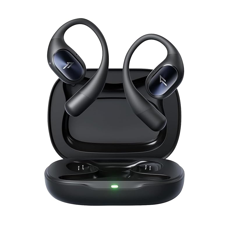 

[VGP2024Summer Award]1MORE Open Earbuds S31 open ear earphones bluetooth5.3 ear hook type earphones don t cover your ears Up to 30 hours playback with