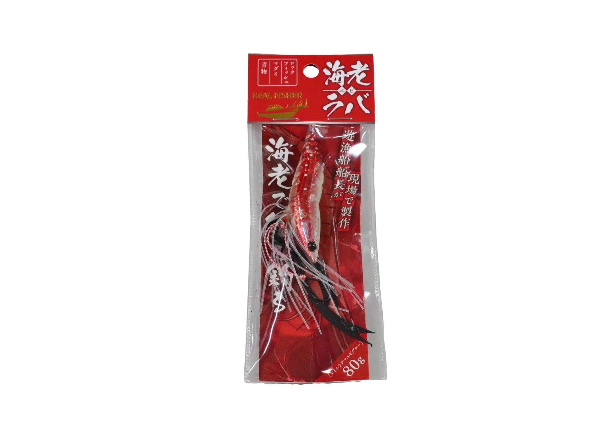 REAL FISHER Ebi Raba Ebi Raba 80g (Keimura Amaebi Glow) 80g