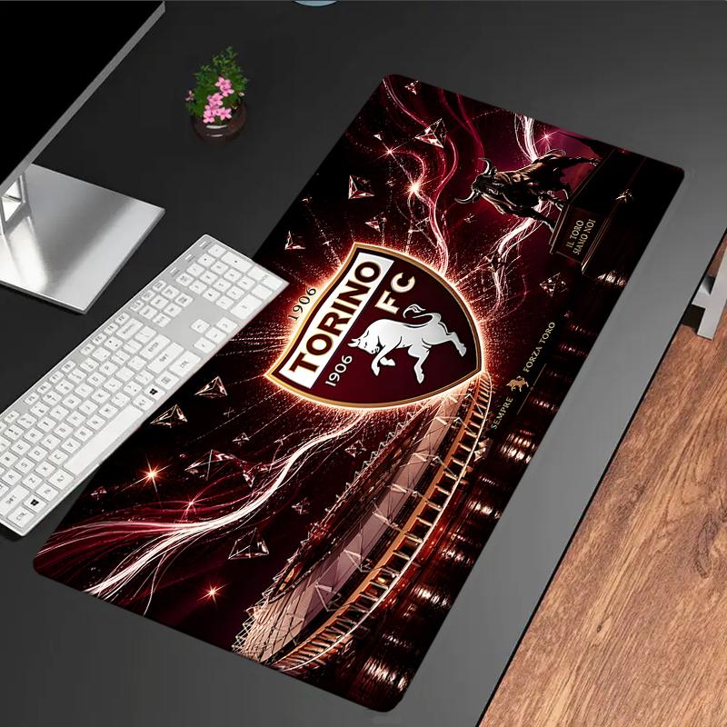 Football Torino Design Mouse pad, Gaming Mouse Pad, keyboard pad, Desk Decor for computer notebook Fan Gift Birthday Gift