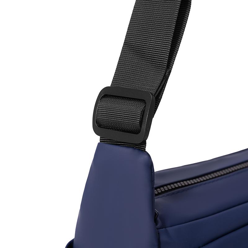 Unisex Nylon Crossbody Bag Multi Pocket Casual Shoulder Handbag for Travel Work