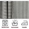 Chef Apron Striped Waitress Apron Kitchen Cooking Women Short Apron Adjustable Halter Cute Apron