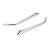 For Mazda CX-3 CX3 2016-2017 2018 ABS Chrome Front Fog Light Foglight Lamp Eyelid Eyebrow Cover Trim Car Styling Accessories