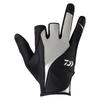 Finger Touch Jigging Size L [Daiwa] Gloves, 3-Finger Cut, DG-7226, Gray,