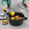 24cm Medical Stone Nonstick Soup Pot for Kitchen Induction Cooker Stewed Meat Pot