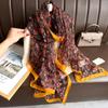 Elegance Scarf Spring Summer Women Beach Sunscreen Fashion Soft Shawl High Quality Silk Lady Popular Print Scarves Hijab