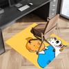 The Adventures of Tintin Printed Absorbent Washable Carpet, Non-Slip Bathroom Mats, Kitchen Rugs, Yoga Mat,Living Room Entrance, Camping Picnic Rugs