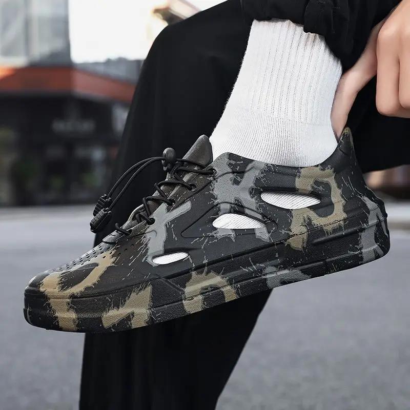 Outdoor Men's Sandal Strappy Breathable Camouflage Cheap Liquidation Clearance Sale Daily Use Comfortable High Quality Male Shoe