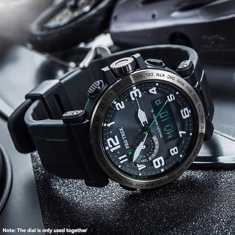 Prw30 Silikonový řemínek k hodinkám 23mm pro Casio PROTREK PRW60 70 50 30 Řemínek PRW6800 PRW6900 Vodotěsný gumový řemínek k hodinkám Náramek Pánský