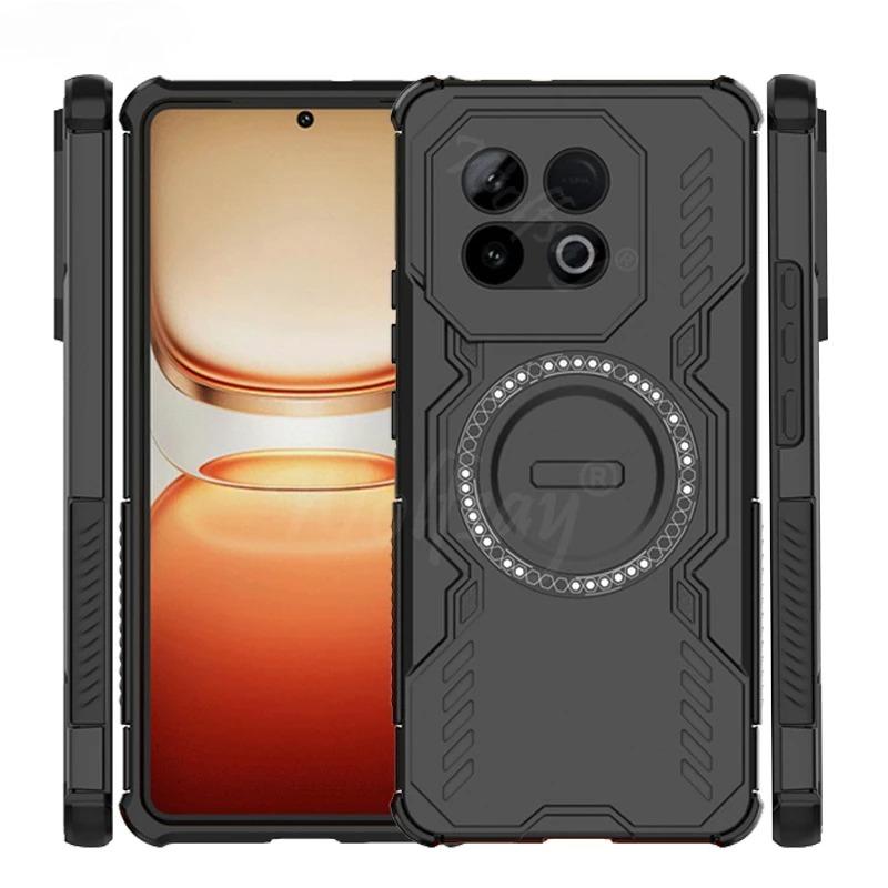 Case For Vivo iQOO Z10 Turbo Plus Magnetic Adsorption Wireless Charge Cover iQOO Z10Turbo Case For Vivo iQOO Z10 Turbo Plus Case