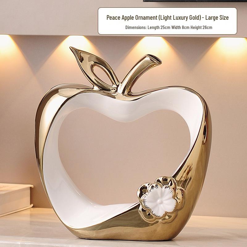 Luxurious Apple Ornament: Elegant Living Room & Hallway Décor