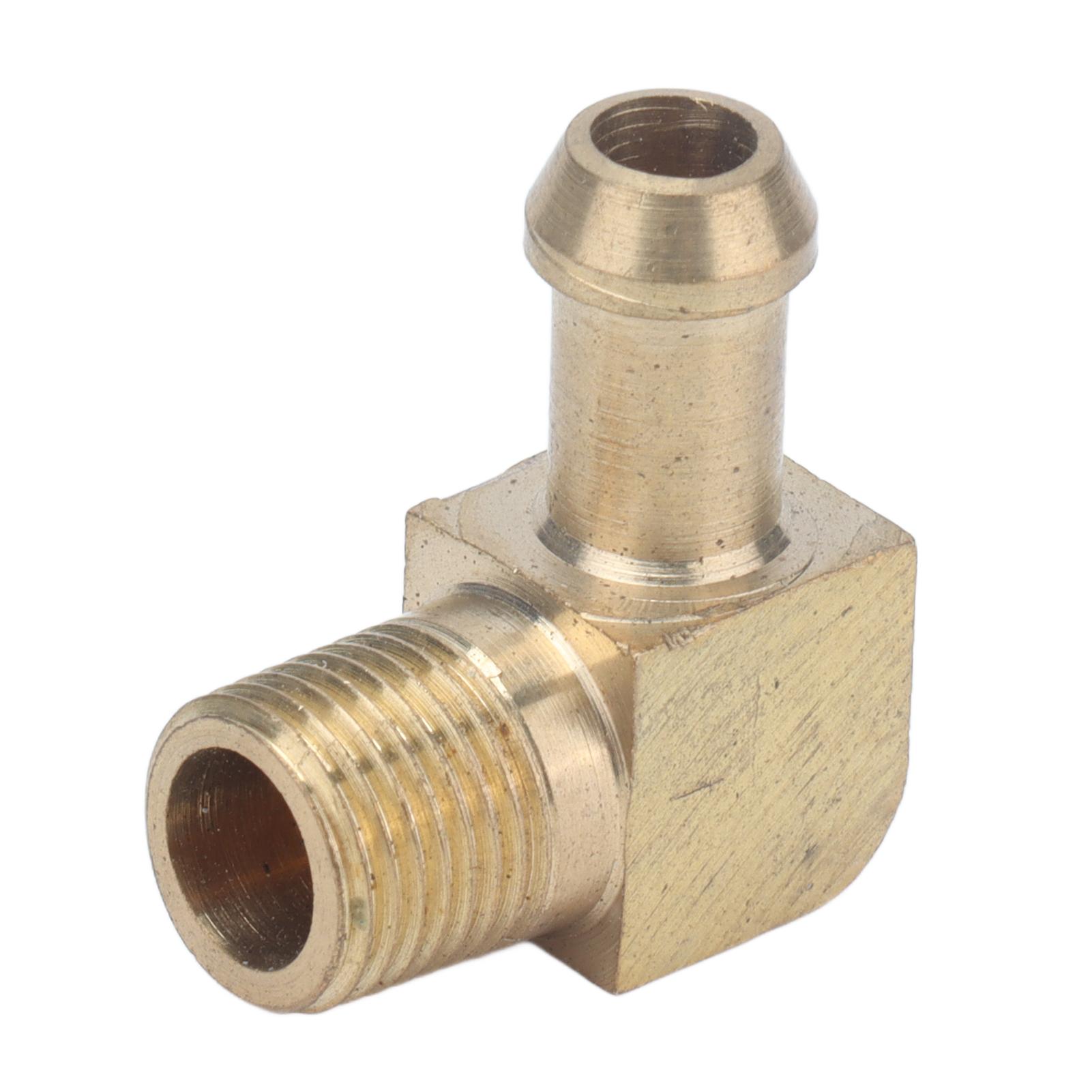 

18in 27 NPT Turbocharger Brass Hose Fitting Nipple Corrosion Resistant Replacement for Garrett T2