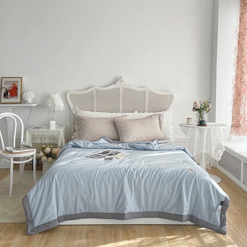 Queen Embroidered Soybean Summer Quilt