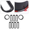 ABS Car Headlight Decorative Cover Grille Decoratiion Stickers For Jeep Wragnler JK 2007-2017 Car Exterior Accessories