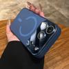 Luxus Bonbonfarbe Großes Fenster Stoßfeste Hülle Für iPhone 17 16 15 14 13 12 Pro Max Für Magsafe Kabelloses Laden Armor Funda