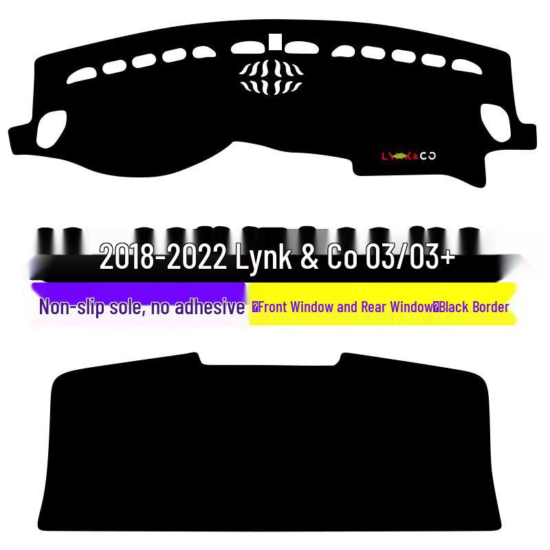 Lynk & Co 01 Sonnenschutzmatte - Innenkonsolen-Wärmedämmung für Modell 2023