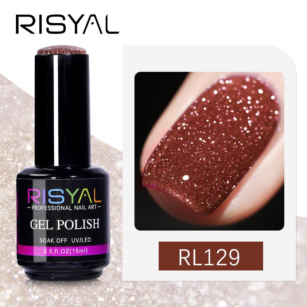 Nail Art Explosive Shattered Diamond Nail Polish Glue 15ml Nail Polish Color Glue Bouncy Glue Nail Polish