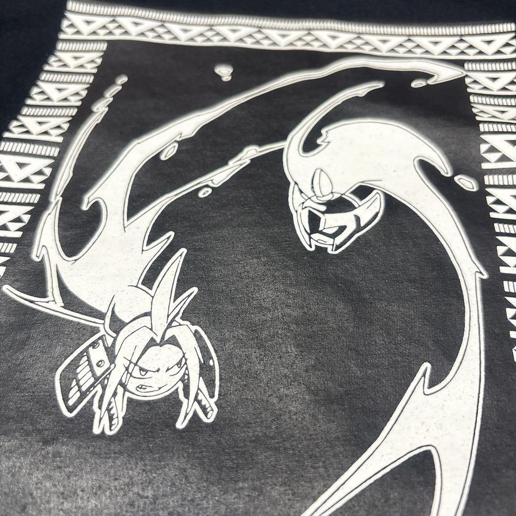 [USED] Shaman King Amidamaru Uma-Sou Black T-Shirt