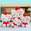 Hello Kitty Cat Plush Doll With Pp Cotton Filling For Kid Bedroom Decor