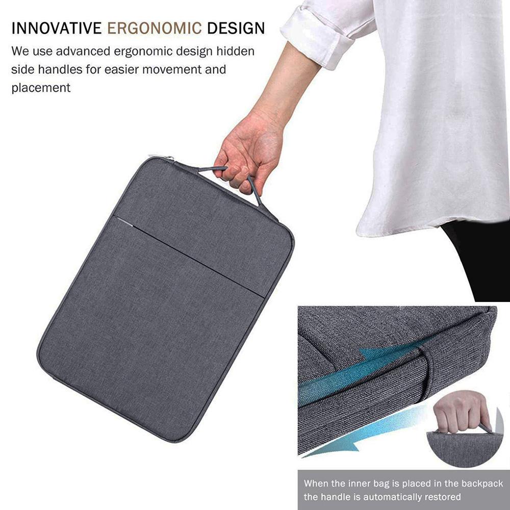 Laptop Sleeve Handbag Case for ASUS 13 14 15 16 Inch Waterproof Zipper Portable Notebook Cover for ASUS 13-16' Range Laptop Bag