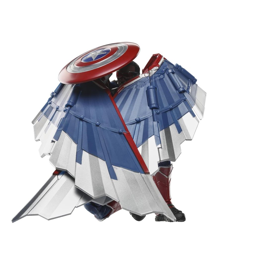 Hasbro Marvel Legends Series Captain America: Brave New World Collectible 6-inch (15cm) Deluxe Action Figure G0158, Authentic