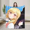 Japan Anime Marin Kitagawa Throw Blanket X Inch Soft Fuzzy Plush Couch Blanket for All Seasons Multisize Bedspread