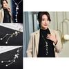 Stylish Autumn Winter Leaf Design Necklace Featuring Alluring Pearls And Fashionable Elements