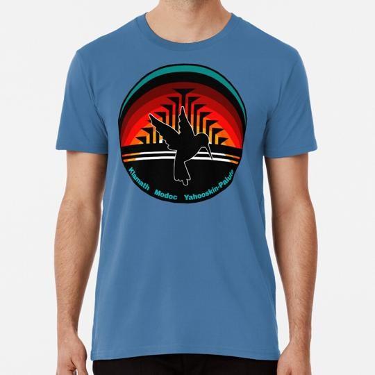 

Hummingbird Design Klamath Tribes Size S to 5XL Made in the USA TShirt Unisex T-Shirt S