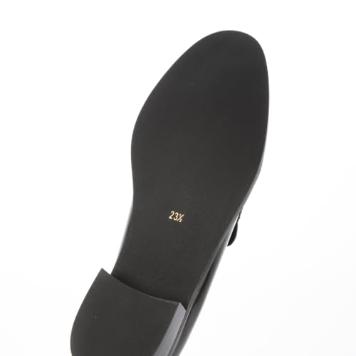 Carino Women's Loafers, CAST42006, Dark Brown, Size 23.0 Cm