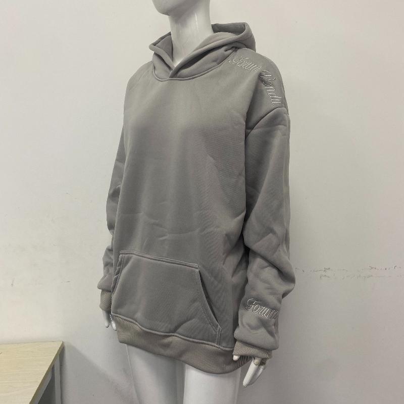 Y2K Embroidered Street Hip Hop Style Long Sleeve Hooded Sweatshirt Autumn/Winter Collection