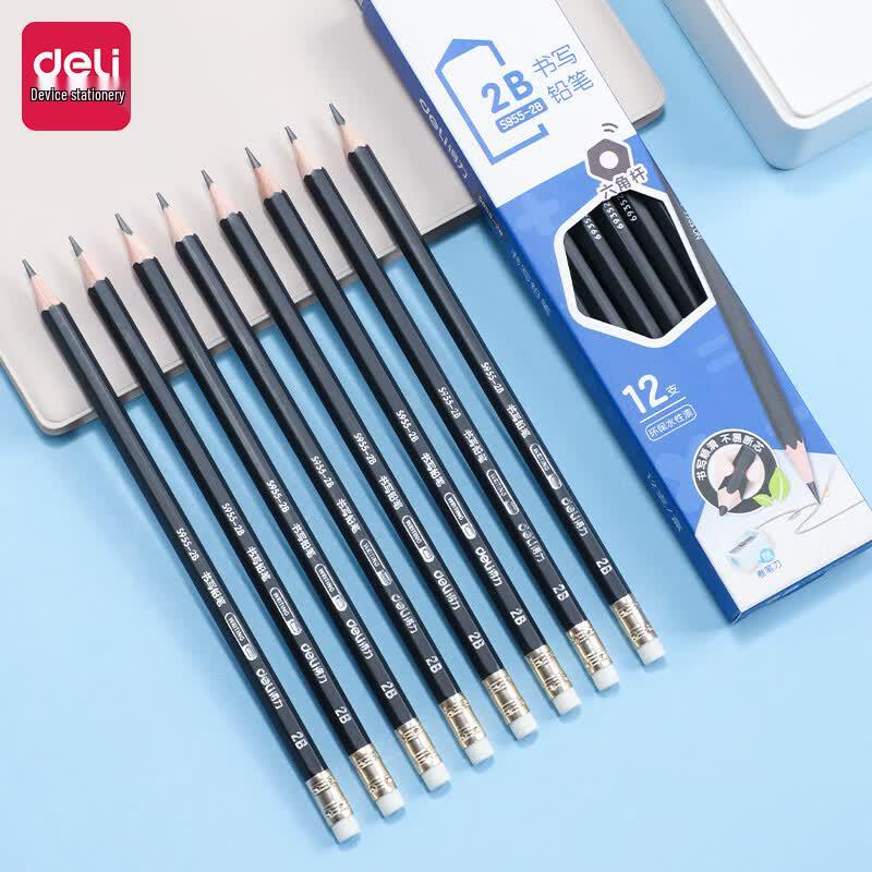 Deli S955 2B Pencils (12-pack)