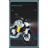 1/12 BENDA LFS700 Diecast Motorcycle Model Toy Replica with Sound & Light Birthday Gift Christmas Gift Collection Bike