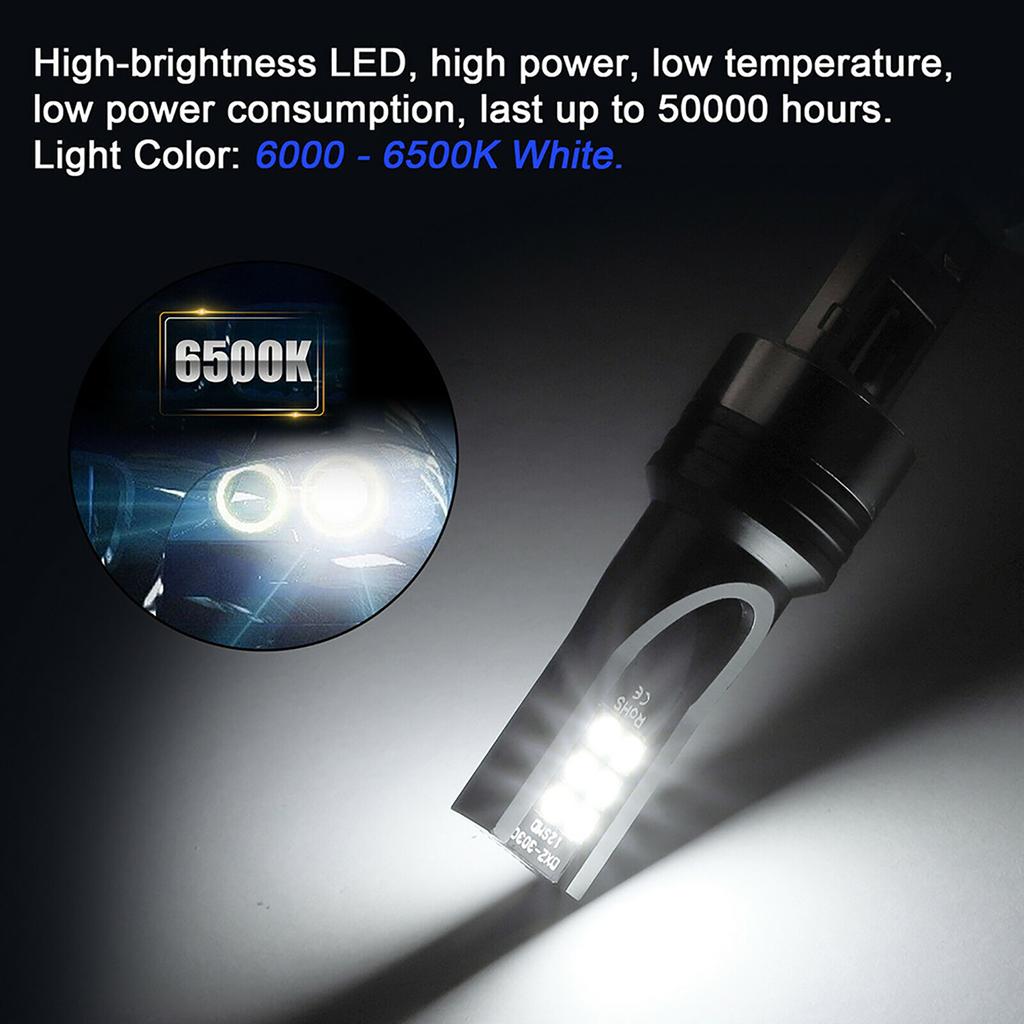 LED Fog Light Bulbs Hight Brightness 6500K Cool White Fog Light LED High Low Beam Bulbs Lamp Auto Headlight Aluminum