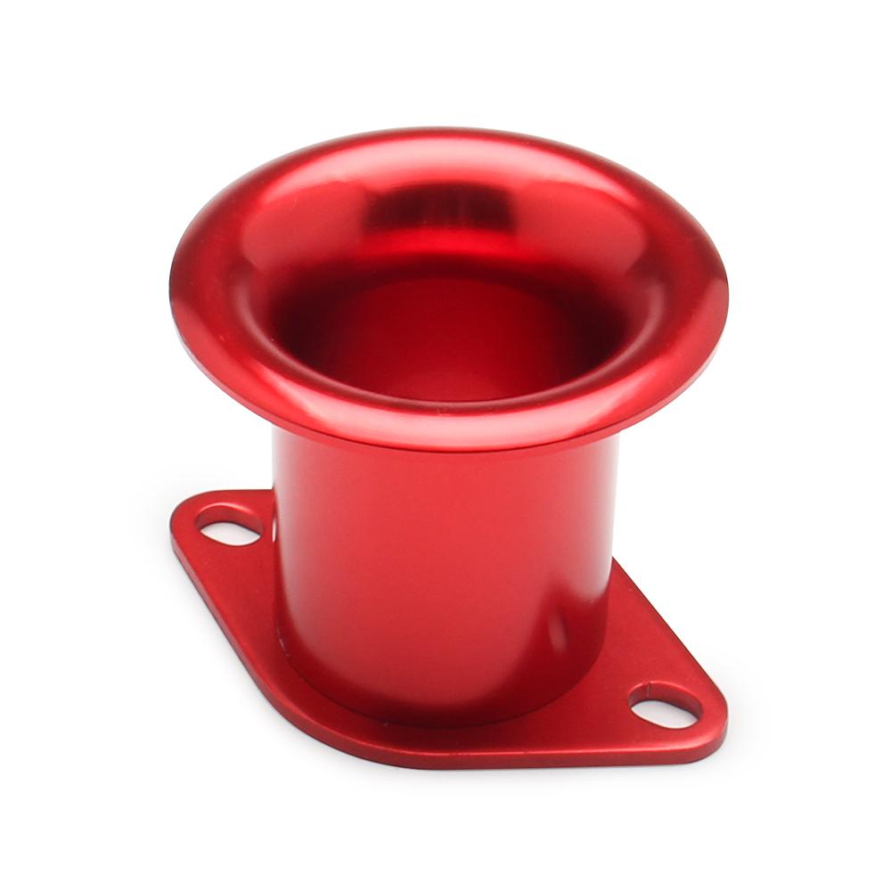 Aluminum Car Air Horn Funnel Black For Toyota Corolla AE86 GTS Velocity V-stacks Airbox Intake V Stack Add Horse Power