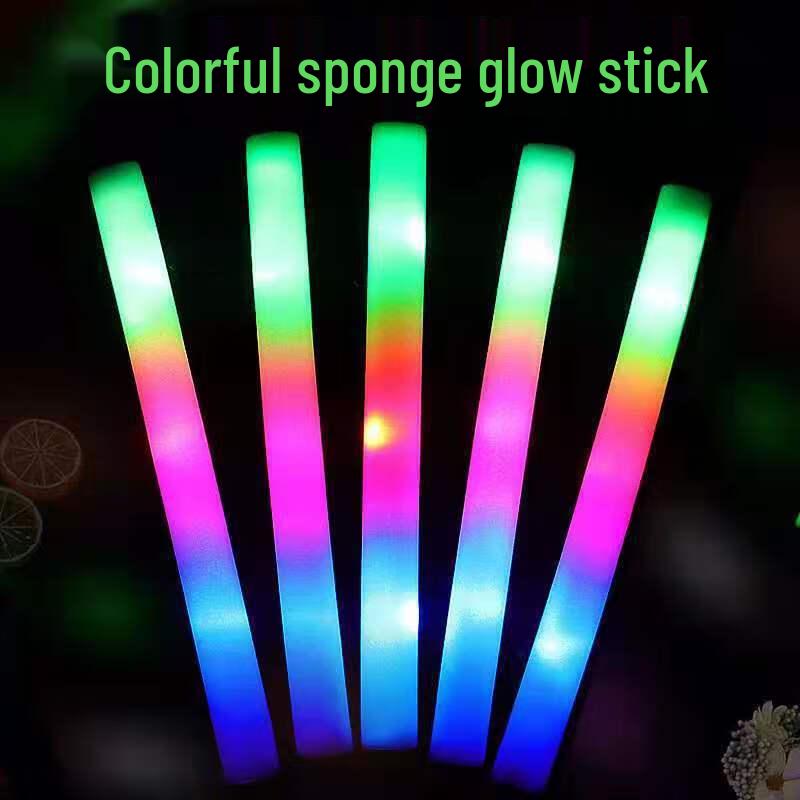 Concert Sponge Glow Sticks - 10 Pack