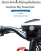 Front-Mounted No-Drill Universal Hook for E-Bike/Motorcycle Helmet