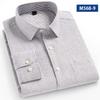 High Quality 100% Cotton Brushed Long Sleeve Shirts for Man Slim Fit Shirt Plaid Casual Soft Striped Elegant Designer Clothes