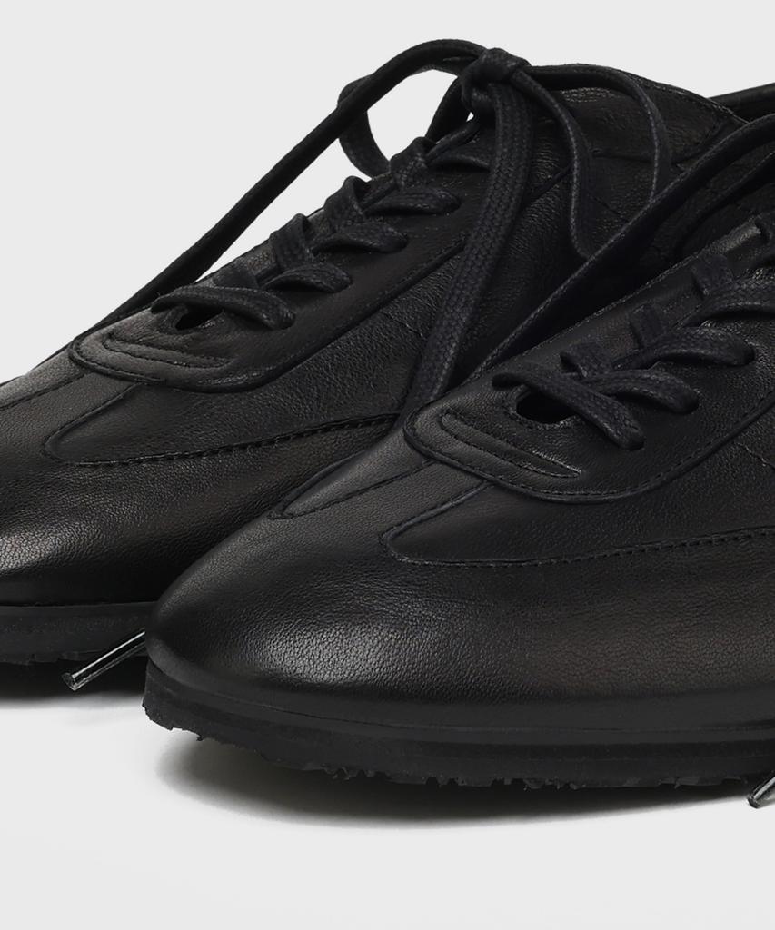 Firenze Atelier [Vibram] Full Vegetable Casual Sneakers 2800 [Sheep Black]