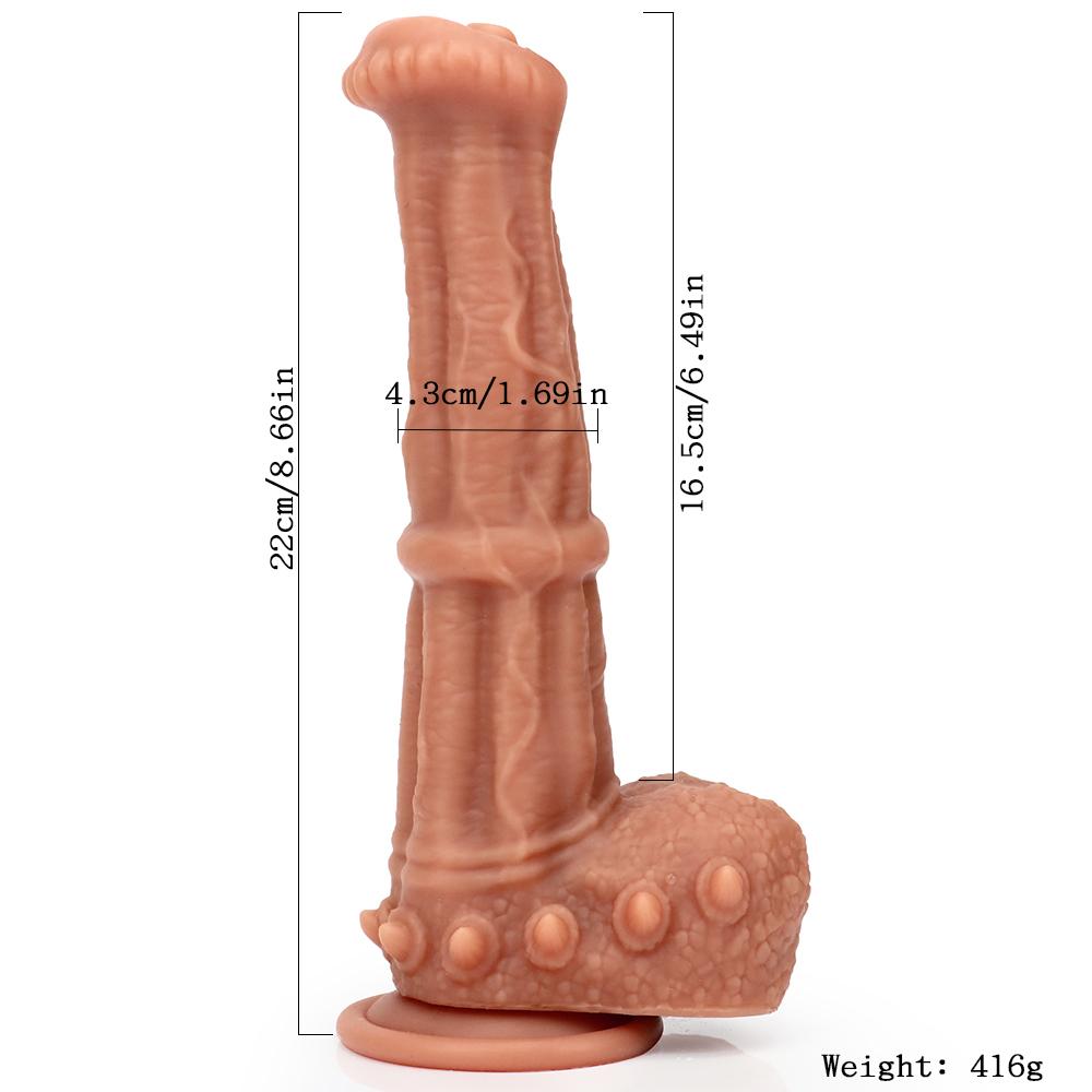 Gelugee Realistic Silicone Dildo Huge Sucker Soft Dildos for Women Masturbator Female Vagina Massage Anal Plug Sex Product 18+