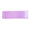 100Pcs Napkin Button Rings Sparkling Rhinestones Inlaid 8-Row Design Napkin Fasteners Festive Tableware Accents