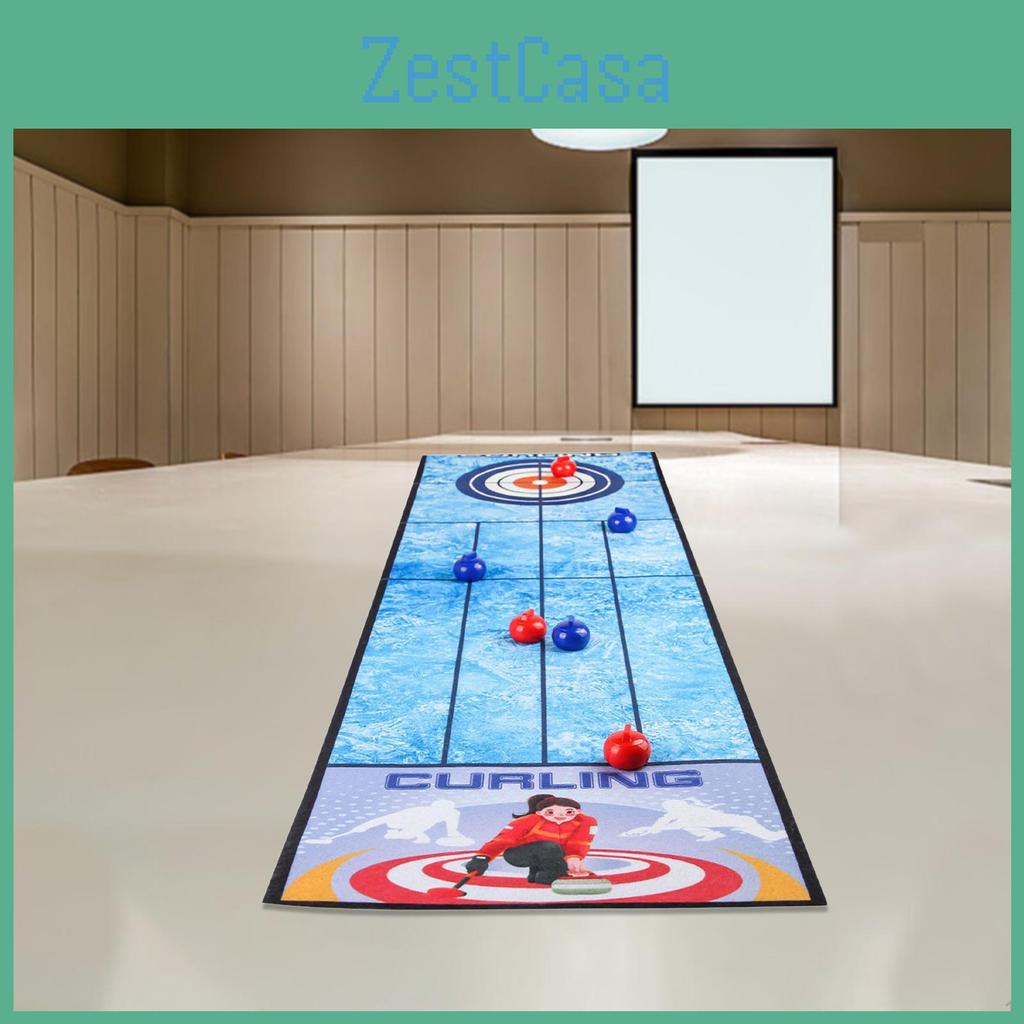 For Curling Game Games Tabletop Adults Kids Families 328 Ft X 095 Mat Indoor Fun