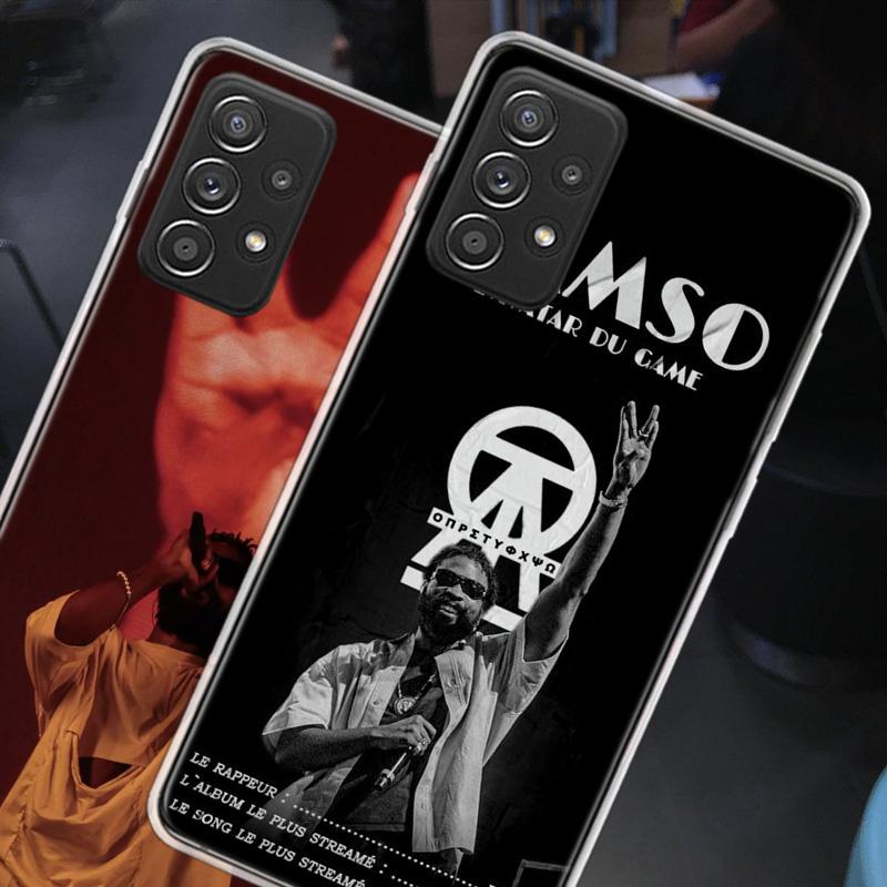Damso Rapper Phone Case for Samsung A54 A57 A37 A17 A14 A15 A12 A24 A34 A55 A35 A25 A52S A07 A05S A04S A22 A32 A72 Galaxy Note 2