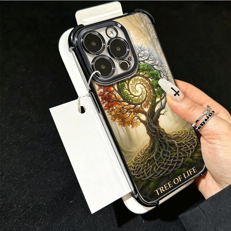 Tree of Life Space Soft Phone Case For Xiaomi Poco X7 X8 Pro Max X6 X5 X3 F8 Ultra F7 M8 M7 M5S Redmi 15C 15A 15 14C 13C 12C 13