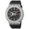 G-SHOCK GM-2100M-1A Casio Wristwatch Domestic Genuine Product Metal Covered Bezel Checkering Pattern Mens Black Silver