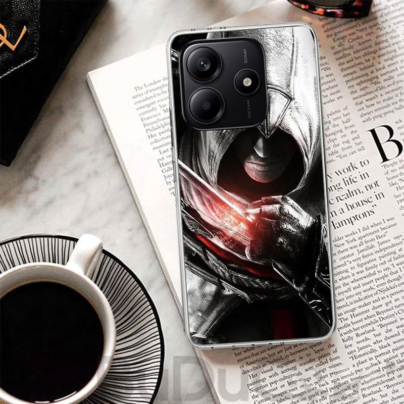 A-Assassins Game Creed Cover For Xiaomi Redmi Note 14 13 12S 12 11 Pro Plus Phone Case 11S 10S 10 11E 11T + 9S 9 Print Coque