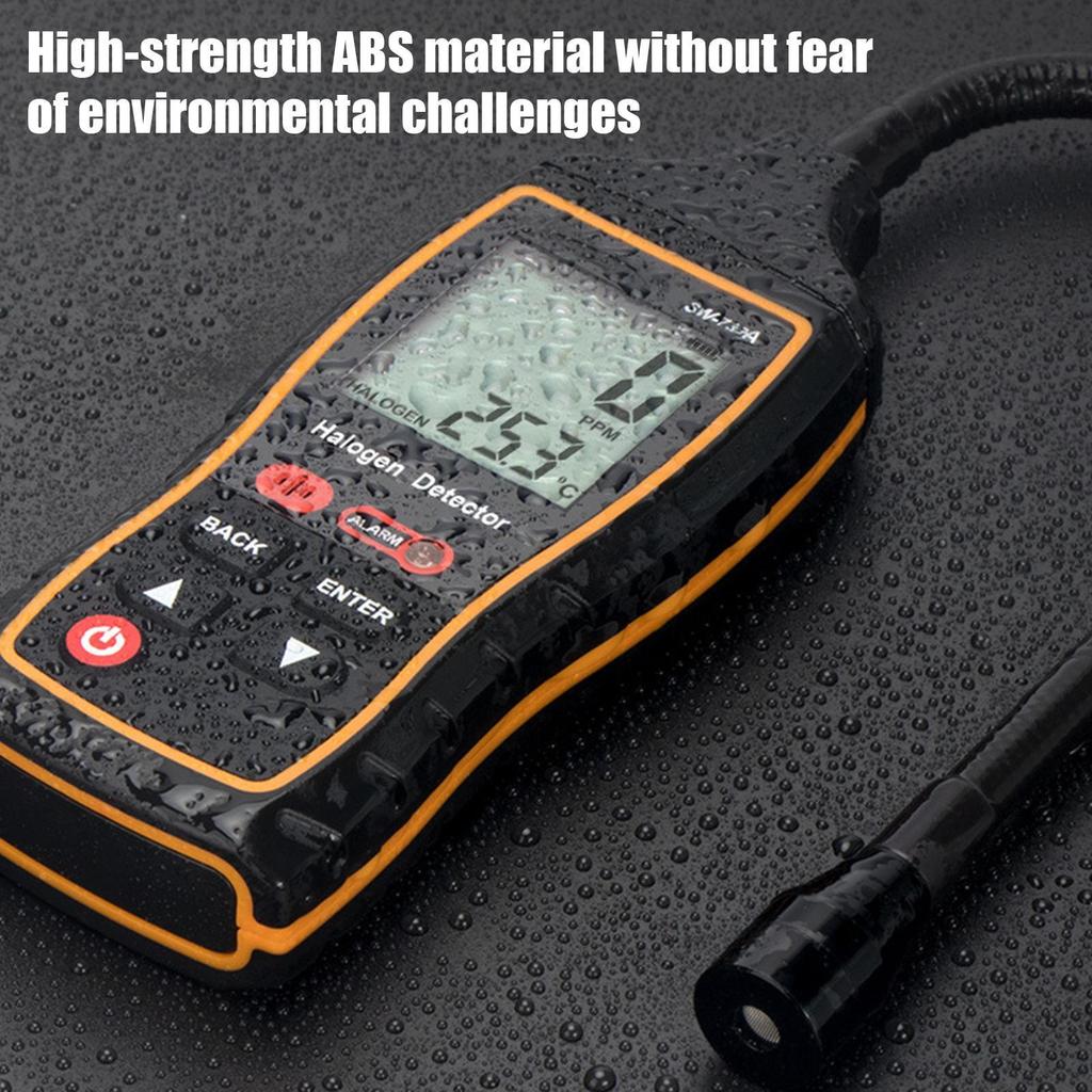 0~1000PPM Freon Leak Detector Quick Response Sensitive R22 R410A R134A R1234YF Refrigerant Gas HVAC Air Conditioner Tester