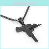 Bad Girl Pendant Necklace Geometric Alloy Fashion For Women And Men