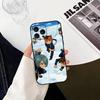 Inazuma Anime E-Eleven Handyhülle Für iPhone 17,16,15,14,13,12,11 Plus,Pro Max,XS,Weiche Silikon Schwarze Hülle