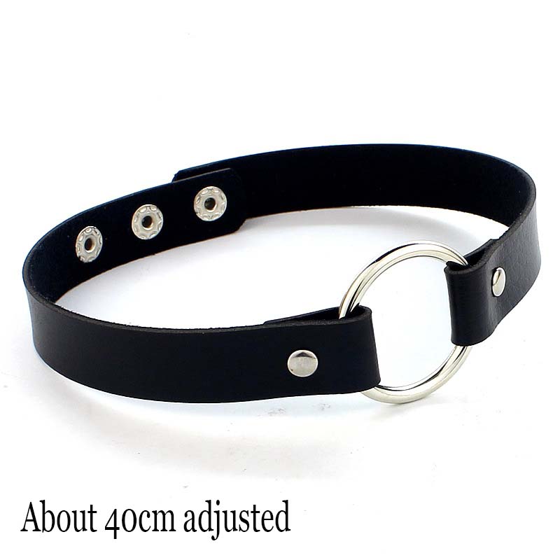 Femeie Negru Punk Guler Choker Colier Sexy Piele PU Lacăt Inimă Cheie Spike Choker Gothic Accesorii Cosplay Bijuterii Petrecere