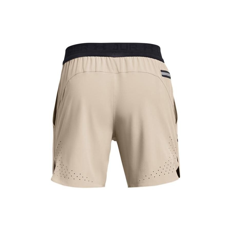 Under Armour Color Block Breathable Casual Woven Sports Shorts Men shorts Khaki 1376782-203